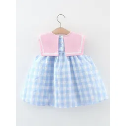 YK Checked Fit & Flare Dress-picture-38