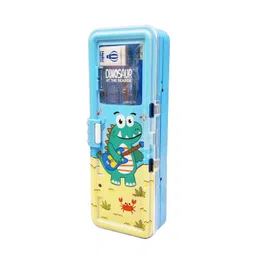 YK Double Layer Geometry Box With Stationery Set-picture-49