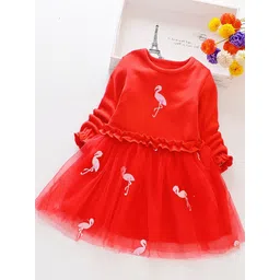YK Embellished Fit & Flare Dress-picture-21