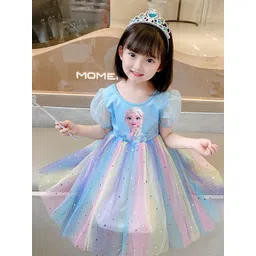 YK Floral Fit & Flare Dress-picture-19