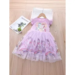 YK Floral Fit & Flare Dress image 1