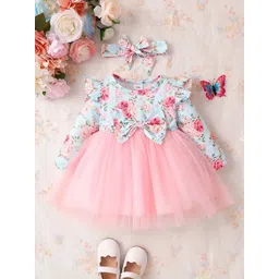 YK Floral Print Fit & Flare Dress-picture-33