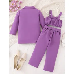 YK Girls 3 Piece Applique Detail Clothing Set image 2