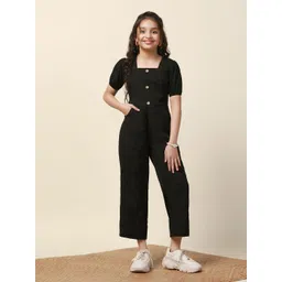 YK Girls Basic Square Neck Jumpsuit-picture-11