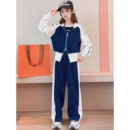 YK Girls Colourblocked Trousers-picture-31