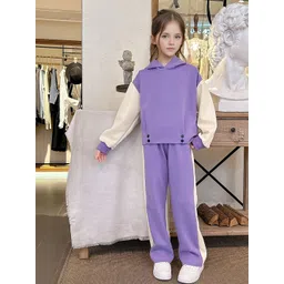 YK Girls Colourblocked Trousers-picture-38