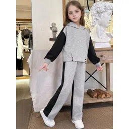 YK Girls Colourblocked Trousers-picture-15