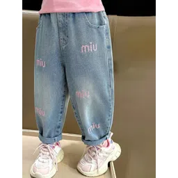 YK Girls Comfort Relaxed Fit High-Rise Light Fade Jeans-picture-43