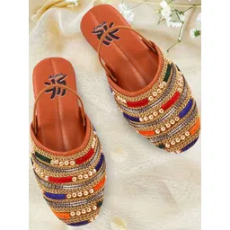 YK Girls Embellished Flats-picture-32