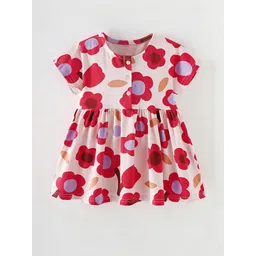 YK Girls Multi Cotton Dresses-picture-26