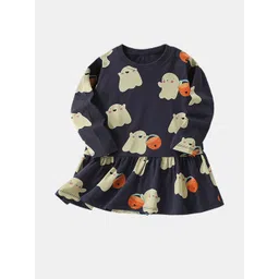 YK Girls Multi Cotton Dresses-picture-28