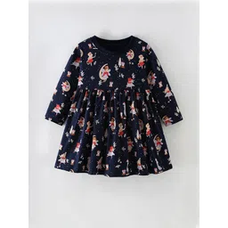 YK Girls Multi Cotton Dresses-picture-31