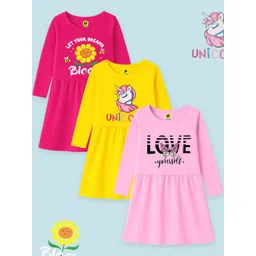 YK Girls Multi Dresses-picture-23