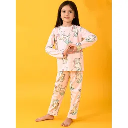 YK Girls Printed Night suit-picture-26
