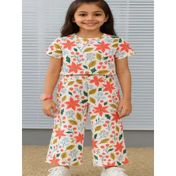 YK Girls Printed T-shirt with Palazzos-picture-54