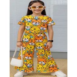 YK Girls Printed T-shirt with Palazzos-picture-48