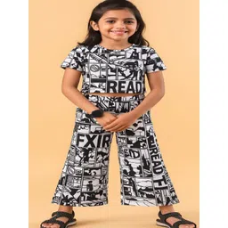 YK Girls Printed Top with Palazzos-picture-33