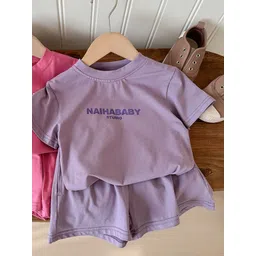 YK Girls Printed Top With Shorts-picture-32