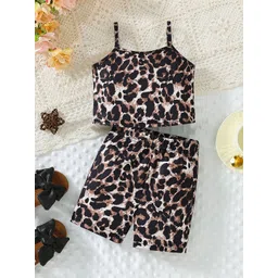 YK Girls Printed Top with Shorts-picture-25