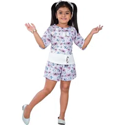 YK Girls Printed Top with Shorts-picture-31