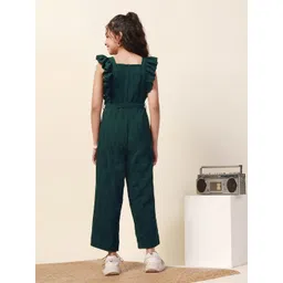 YK Girls Square Neck Basic Jumpsuit image 5