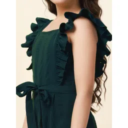 YK Girls Square Neck Basic Jumpsuit image 4