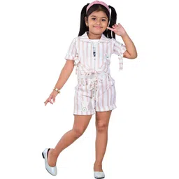 YK Girls Striped Shirt with Shorts-picture-42