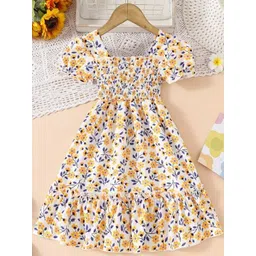 YK Girls White Dresses-picture-27