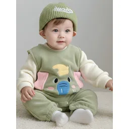 YK Infants Elephant Design Sleeveless Rompers-picture-22