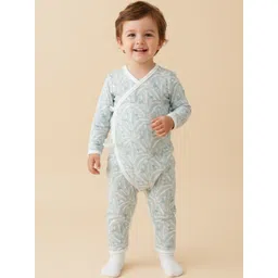 YK Infants Printed Cotton Long Sleeves Rompers-picture-17