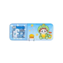 YK Kids Cute Metal Pencil Case With Stationery Set-picture-28