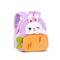 YK Kids Cute Rabbit Carrot Design Backpacks image 3