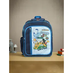 YK Kids Disney Mickey Catch It Printed 4-Compartments School Backpack-picture-31