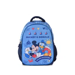 YK Kids Disney Mickey Donald Printed School Backpack-picture-26