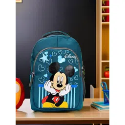 YK Kids Disney Mickey Printed 3-Compartment School Backpack-picture-12