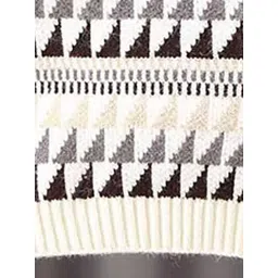 YK Kids Geometric Self Design Sweatshirt image 2