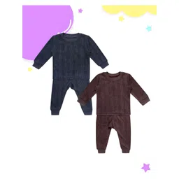 YK Kids Pack Of 2 Wool Round Neck Thermal Set-picture-41
