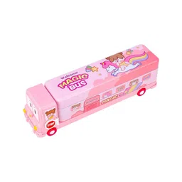 YK Kids School Bus Shaped Pencil Box-picture-57