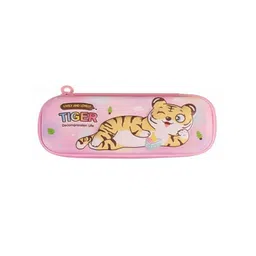 YK Kids Self Design Cute Tiger Design Hard Case Pencil Pouch-picture-38