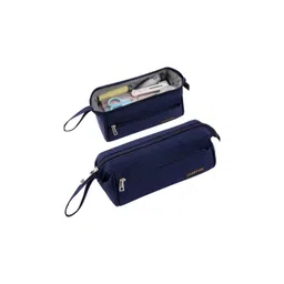 YK Navy Blue Zipper Multi-Purpose Travel Pouch-picture-51