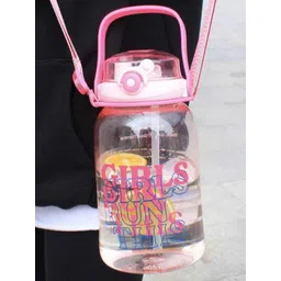 YK Pink Plastic Printed Water Bottle 1.5L-picture-23
