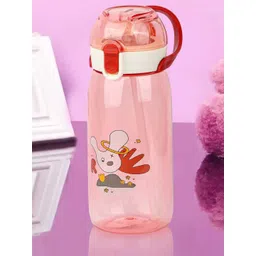 YK Pink Single Plastic Printed Water Bottle 550 ML-picture-18