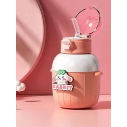 YK Pink Single Stainless Steel Printed Water Bottle-450ml-picture-16