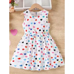 YK Polka Dot Print Fit & Flare Dress-picture-50