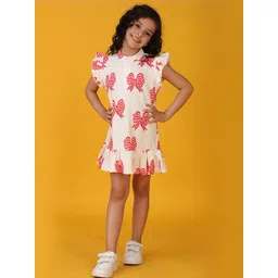 YK Print A-Line Dress image 1