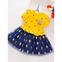 YK Print Fit & Flare Dress-picture-37