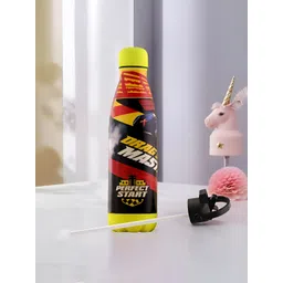 YK Red & Yellow Single Stainless Steel Printed Water Bottle-picture-15