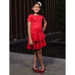 YK Scuba Fit & Flare Dress-picture-53