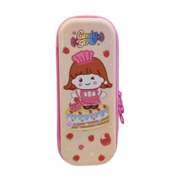 YK Self Design Candy Girl Cartoon Pencil Case-picture-19