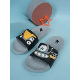 YK Unisex Kids Printed Rubber Sliders-picture-33